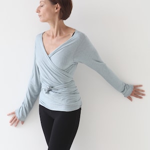 Ballet Style Long Sleeve Wrap