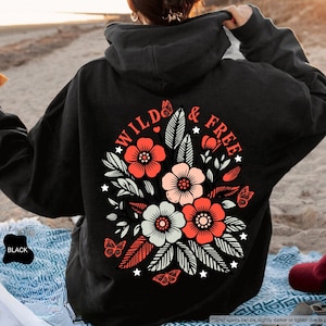 Wild And Free Floral Sweatshirt