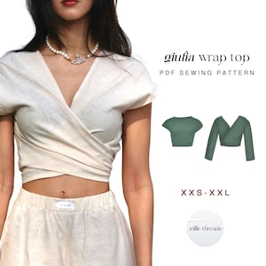 Multi-Wear Wrap Top Pattern